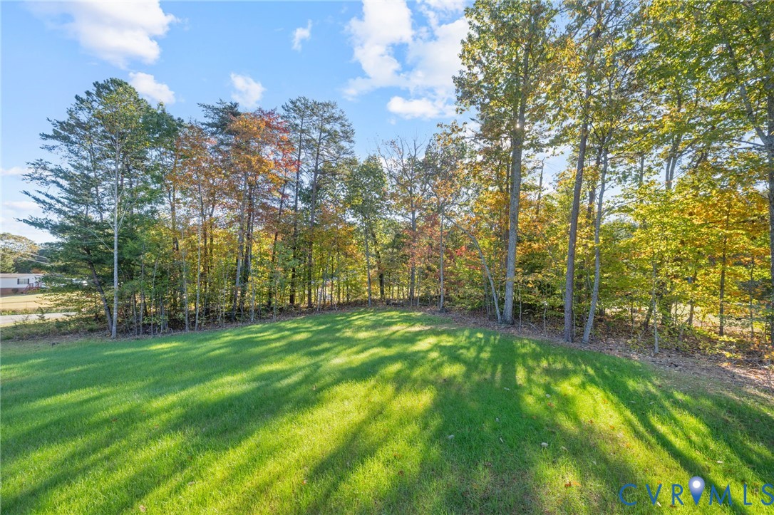 46 Union Church Road Palmyra, VA 22963 - Photo 47 of 50 View of green lawn featuring a wooded view