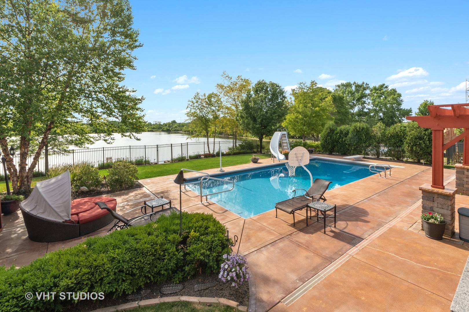 21170 Sage Brush Lane Mokena, IL 60448 - Photo 12 of 66 a view of a swimming pool with a patio