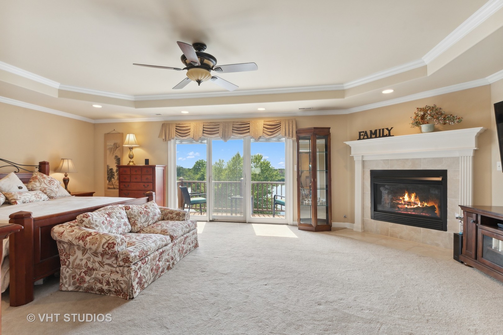 21170 Sage Brush Lane Mokena, IL 60448 - Photo 37 of 66 a living room with furniture and a fireplace