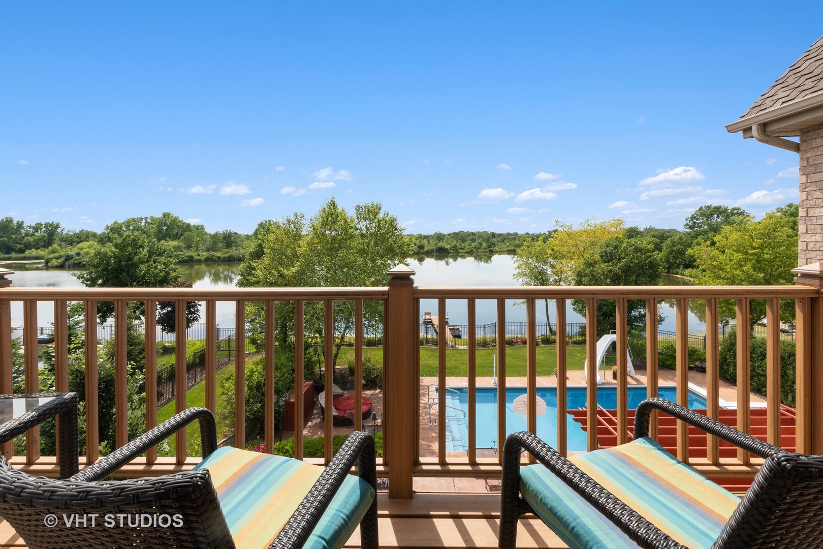 21170 Sage Brush Lane Mokena, IL 60448 - Photo 38 of 66 a view of a city from a balcony with outdoor seating