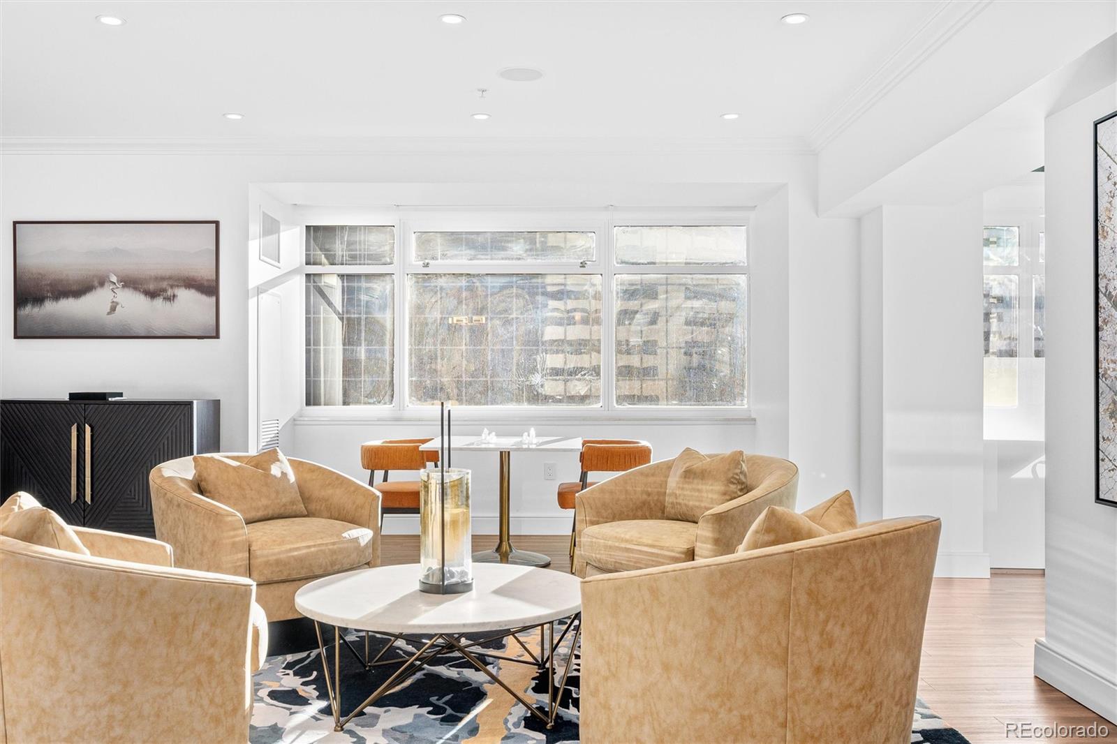 1891 Curtis Street, Unit 1607 Denver, CO 80202 - Photo 34 of 47 a living room with furniture and a window