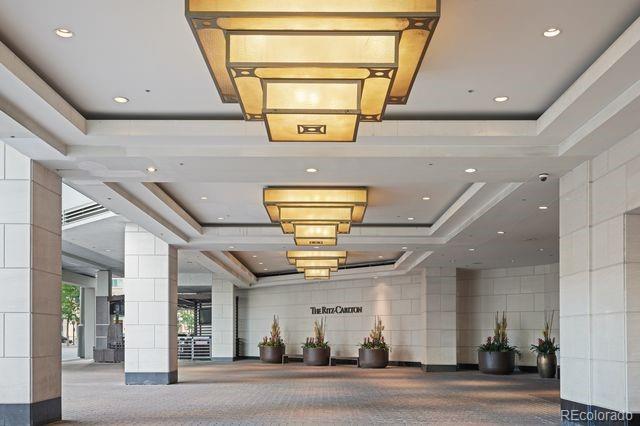 1891 Curtis Street, Unit 1607 Denver, CO 80202 - Photo 6 of 47 a view of a building with a ceiling fan and window