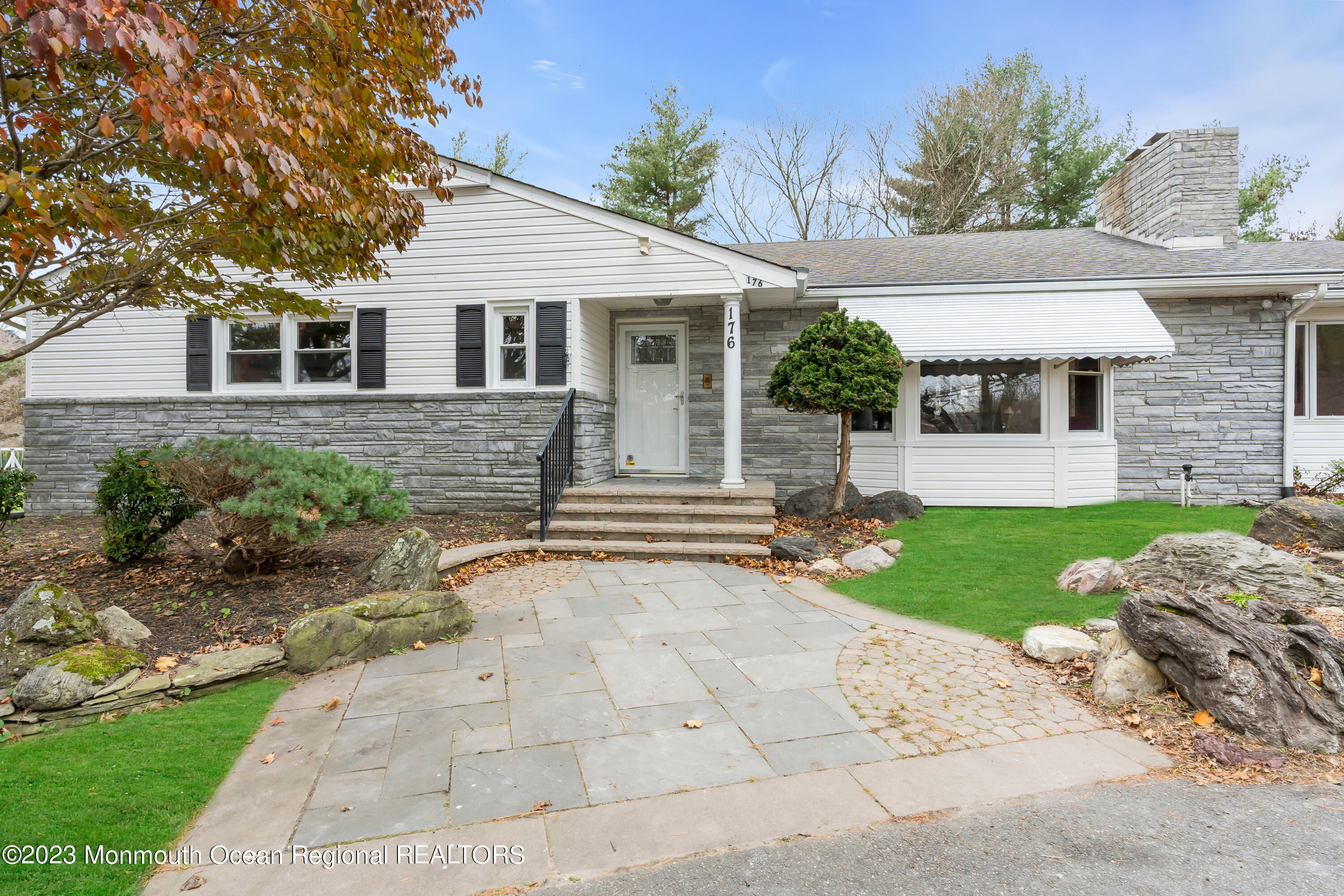 176 Bartley Road Jackson, NJ 08527 - Photo 12 of 51 front view of a house with a yard