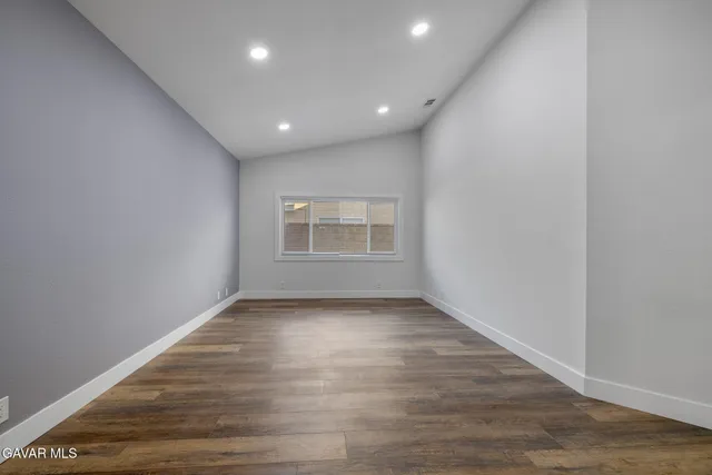 a view of empty room