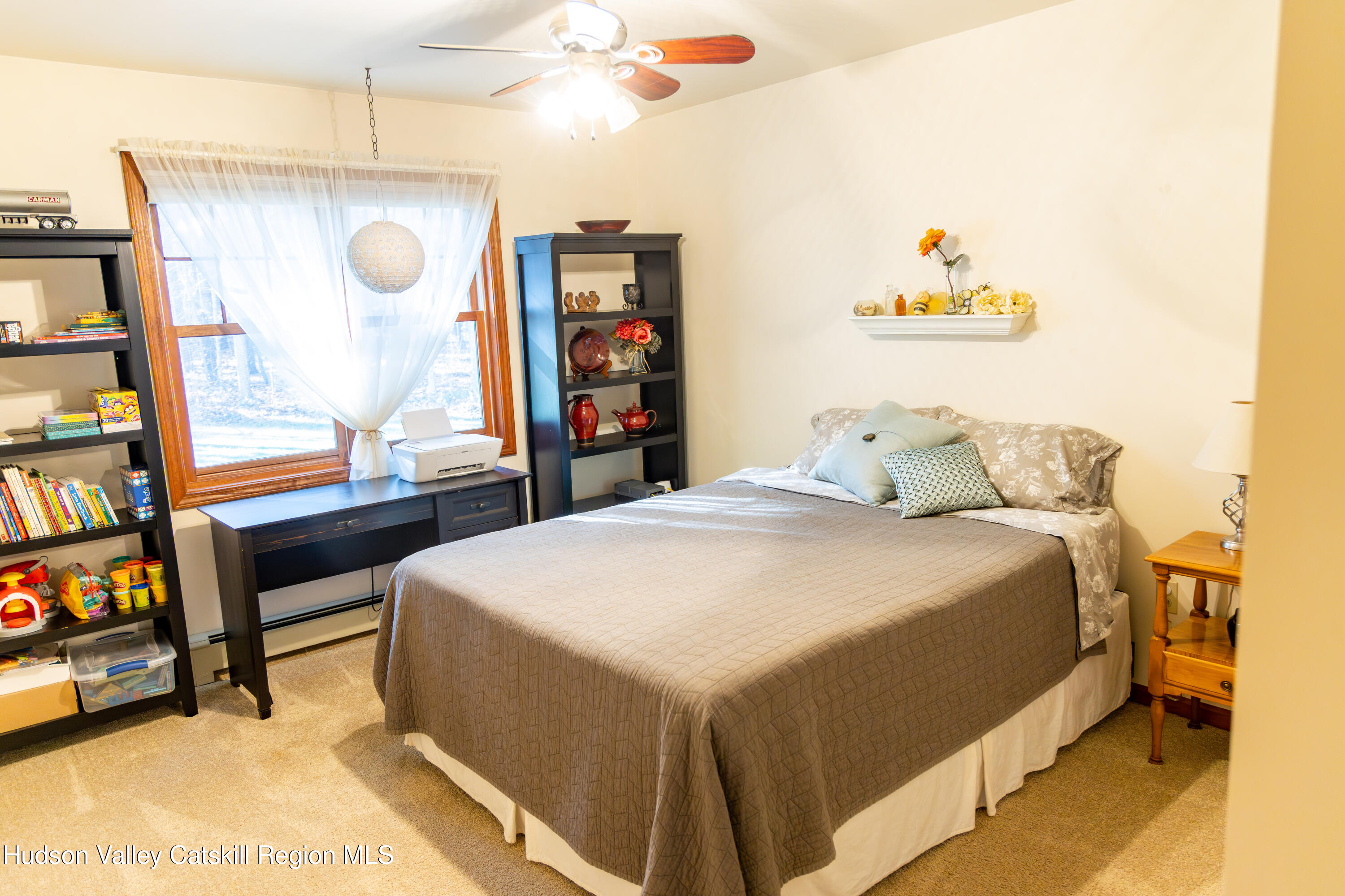 596 Joseph Chadderdon Road Acra, NY 12405 - Photo 12 of 55 a bedroom with a bed and a window