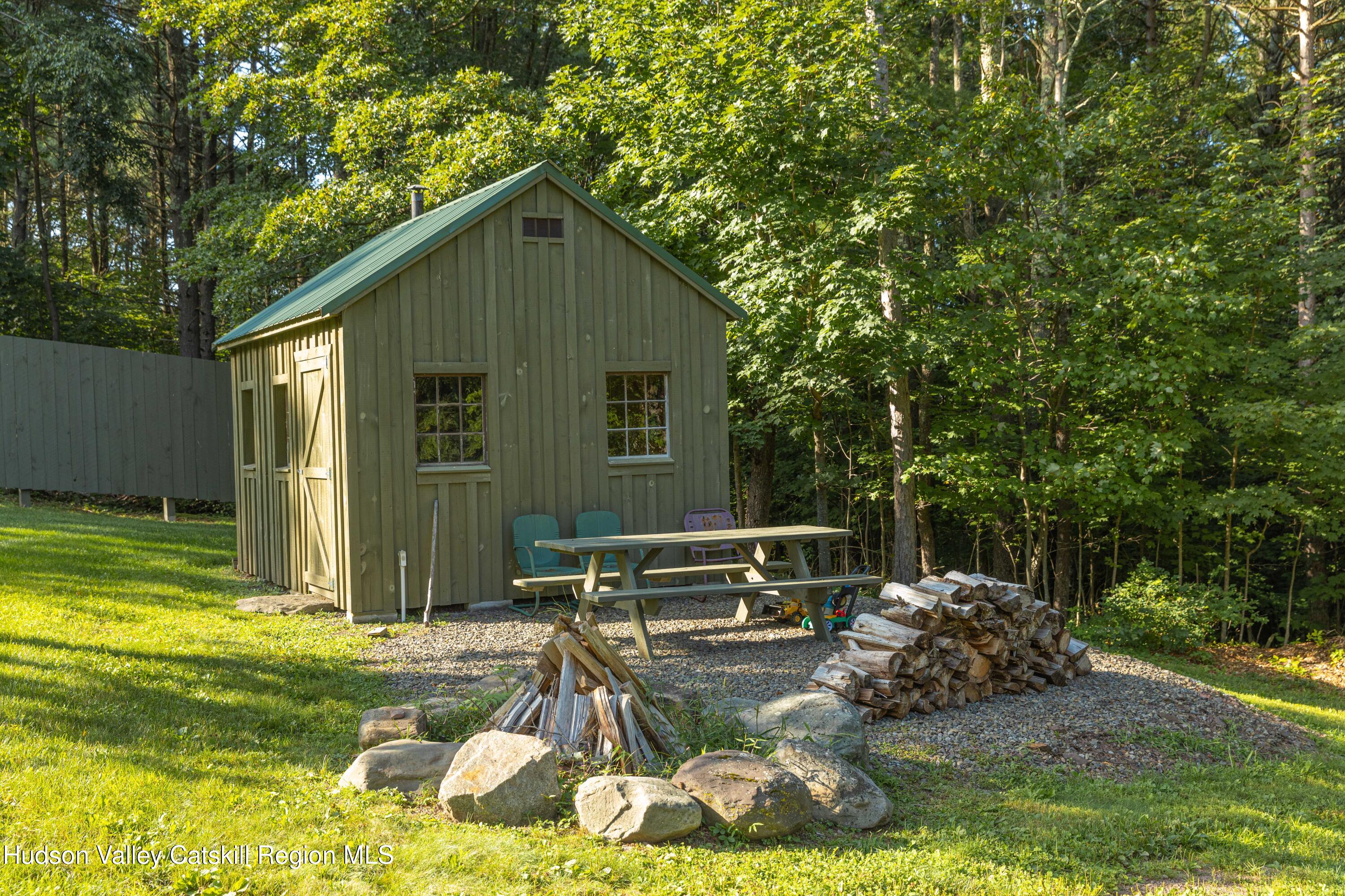 596 Joseph Chadderdon Road Acra, NY 12405 - Photo 29 of 55 a view of backyard with swimming pool