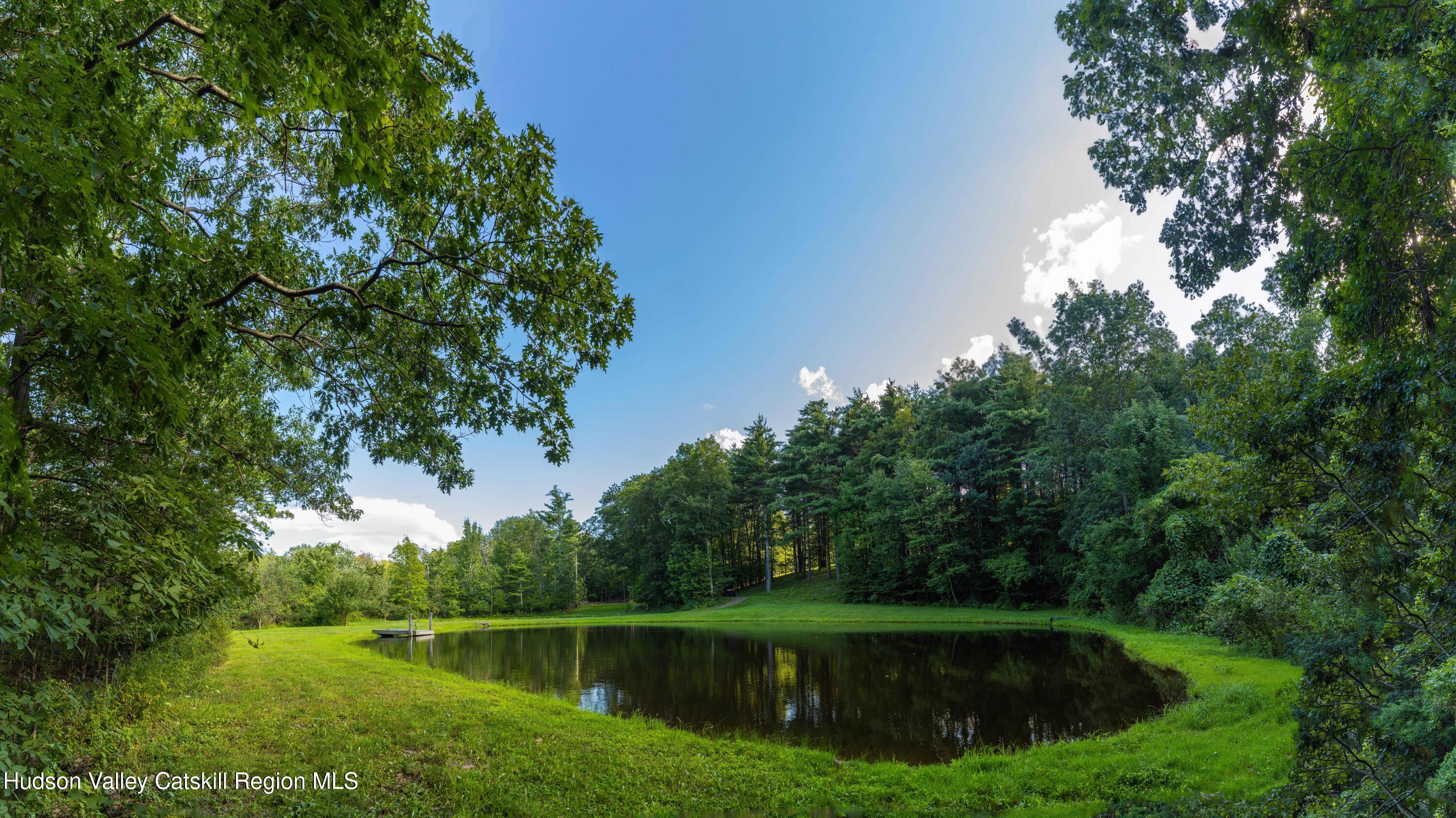 596 Joseph Chadderdon Road Acra, NY 12405 - Photo 39 of 55 a view of a lake with a yard