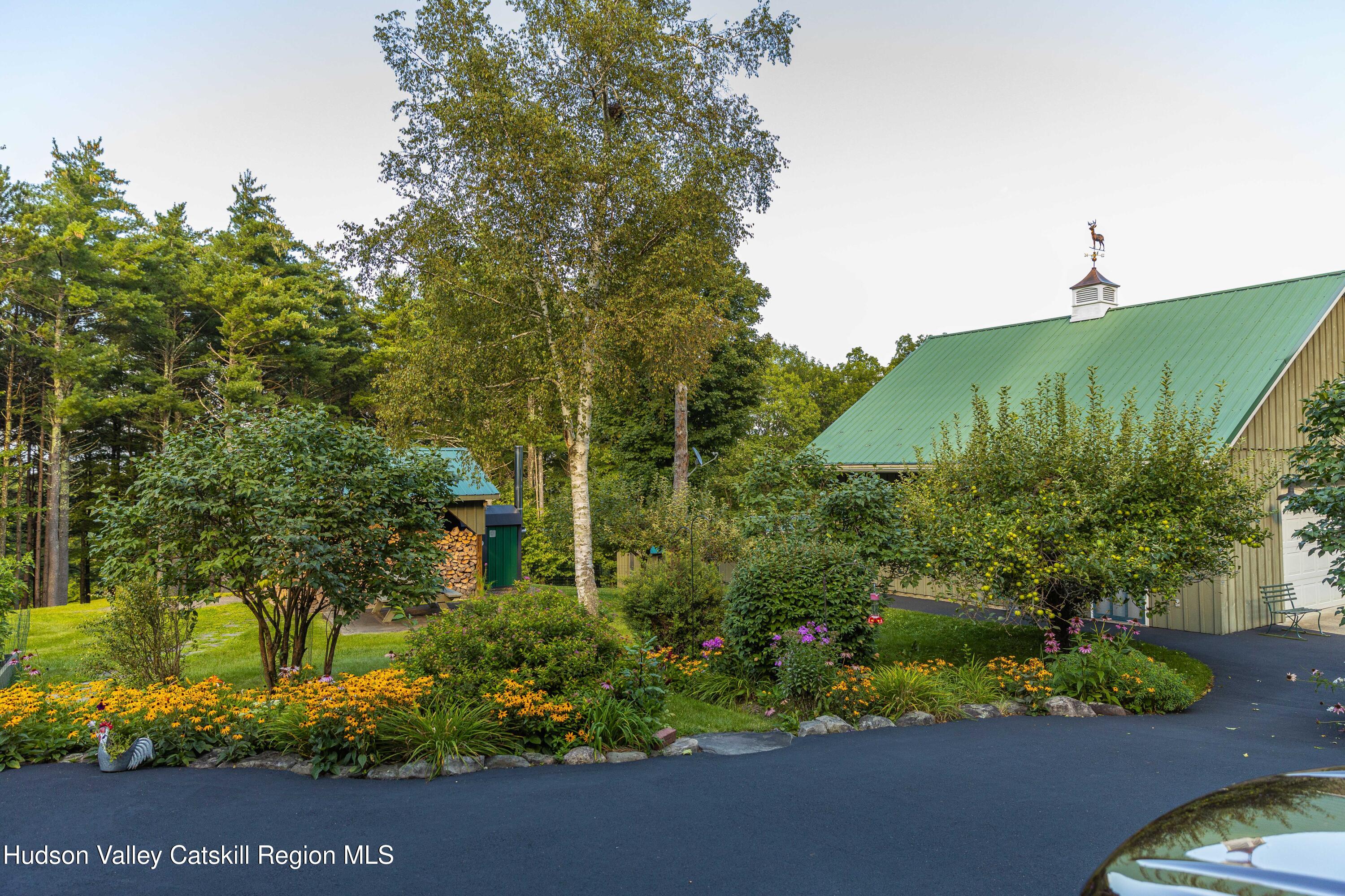 596 Joseph Chadderdon Road Acra, NY 12405 - Photo 51 of 55 a view of a garden with a flower garden