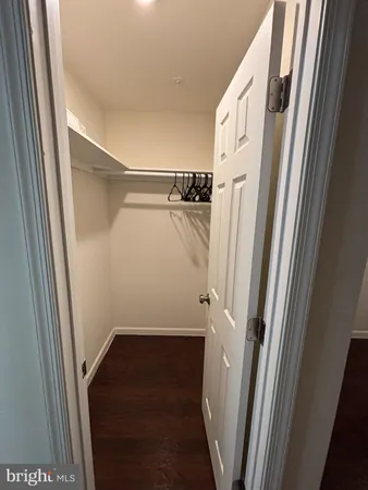 a view of walk in closet