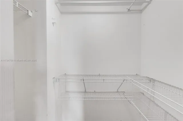 a view of walk in closet