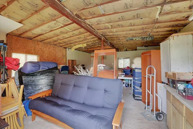 a view of storage and utility room