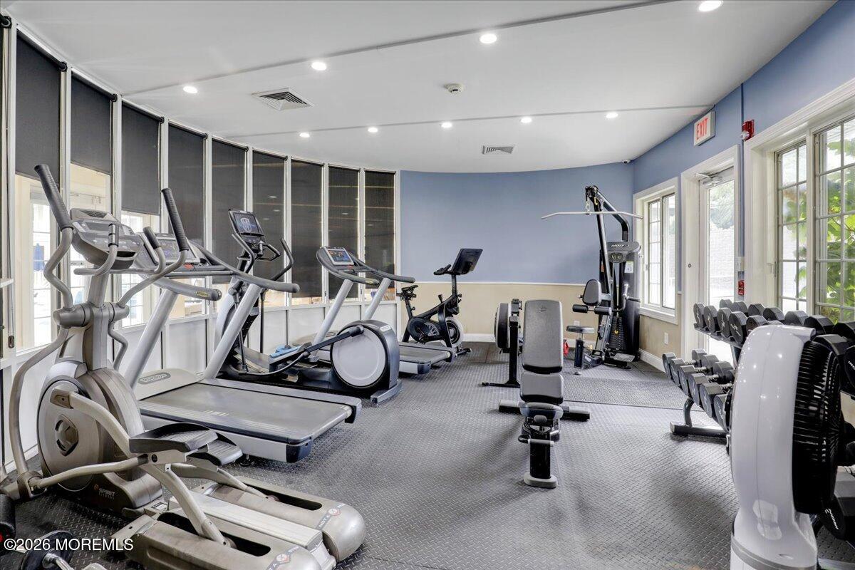 21 Riviera Drive Long Branch, NJ 07740 - Photo 54 of 64 a view of a room with gym equipment