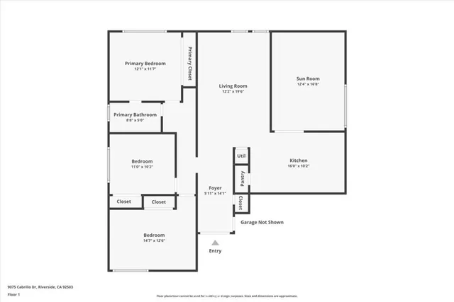 $535,000 | 9075 Cabrillo Drive, Riverside, CA 92503