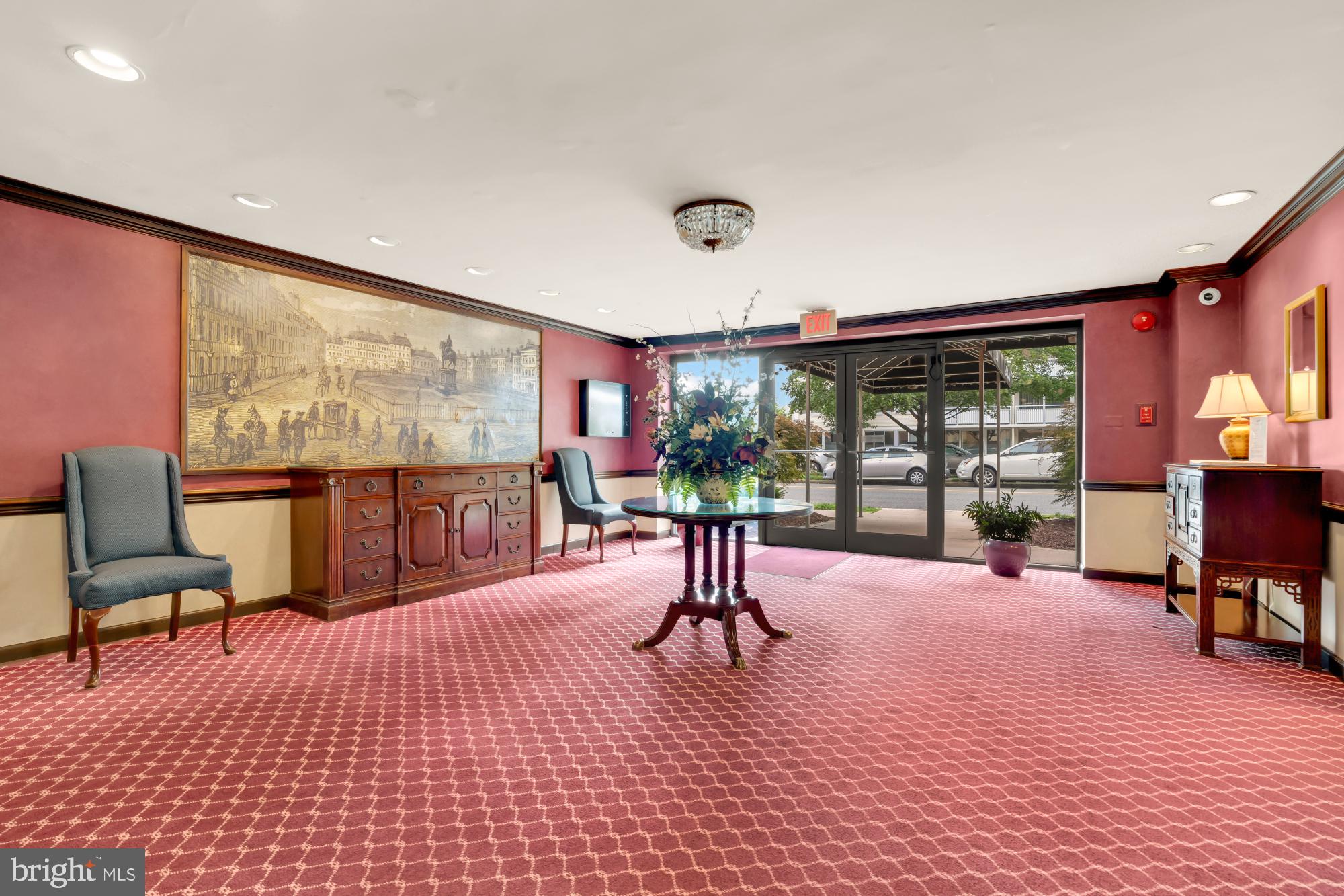 1200 South Arlington Ridge Road, Unit 507 Arlington, VA 22202 - Photo 30 of 30 a living room with furniture large window and a flat screen tv