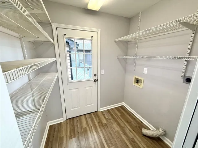 a view of front door