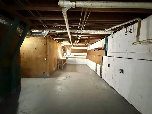 a view of under construction room and staircase