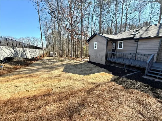 a view of deck with patio