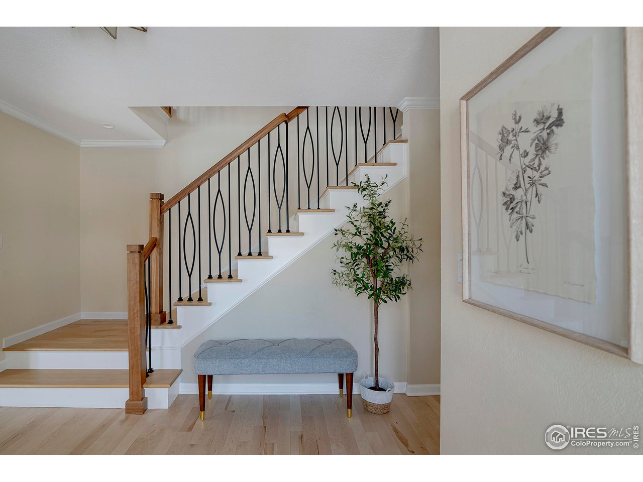 7034 Indian Peaks Trail Boulder, CO 80301 - Photo 13 of 40 a view of entryway with wooden floor