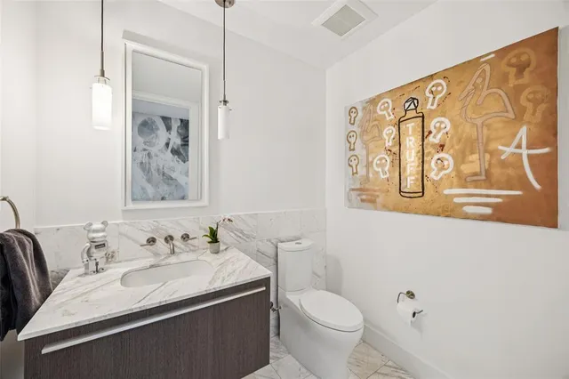 a view of a city with tall buildings