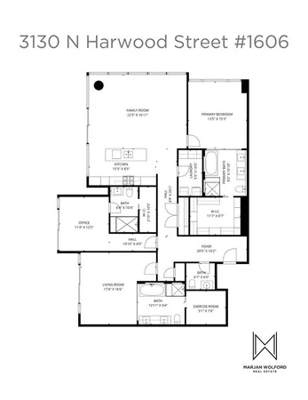 $1,649,999 | 3130 North Harwood Street, Unit 1606, Dallas, TX 75201