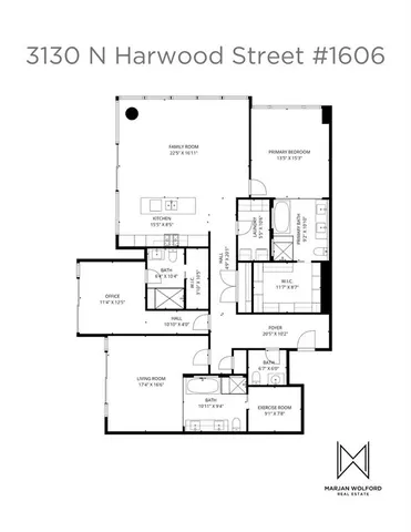 $1,799,000 | 3130 North Harwood Street, Unit 1606, Dallas, TX 75201