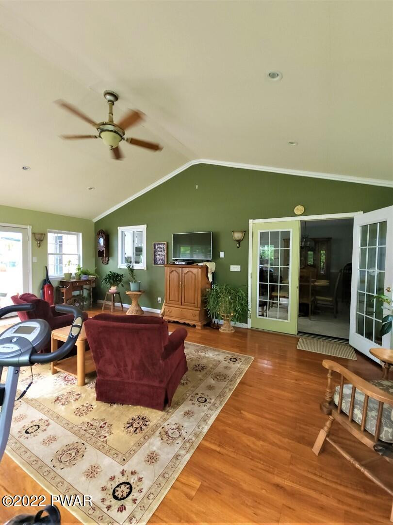 762 Milanville Road Beach Lake, PA 18405 - Photo 26 of 41 Sunroom with french door
