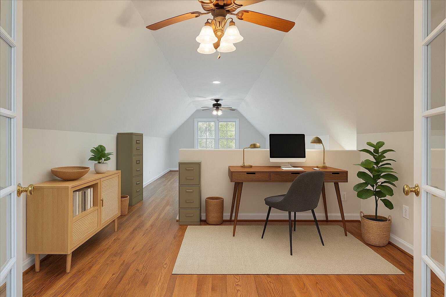 6510 Brookfield Road Roanoke, VA 24019 - Photo 77 of 119 Upper Living Area _ Virtually Staged