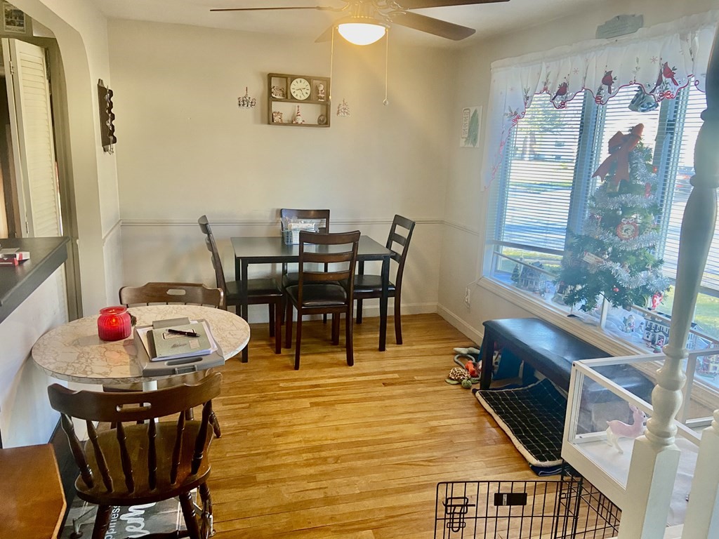 44 Brewster Road Waltham, MA 02451 - Photo 31 of 31 a dining room with furniture and window