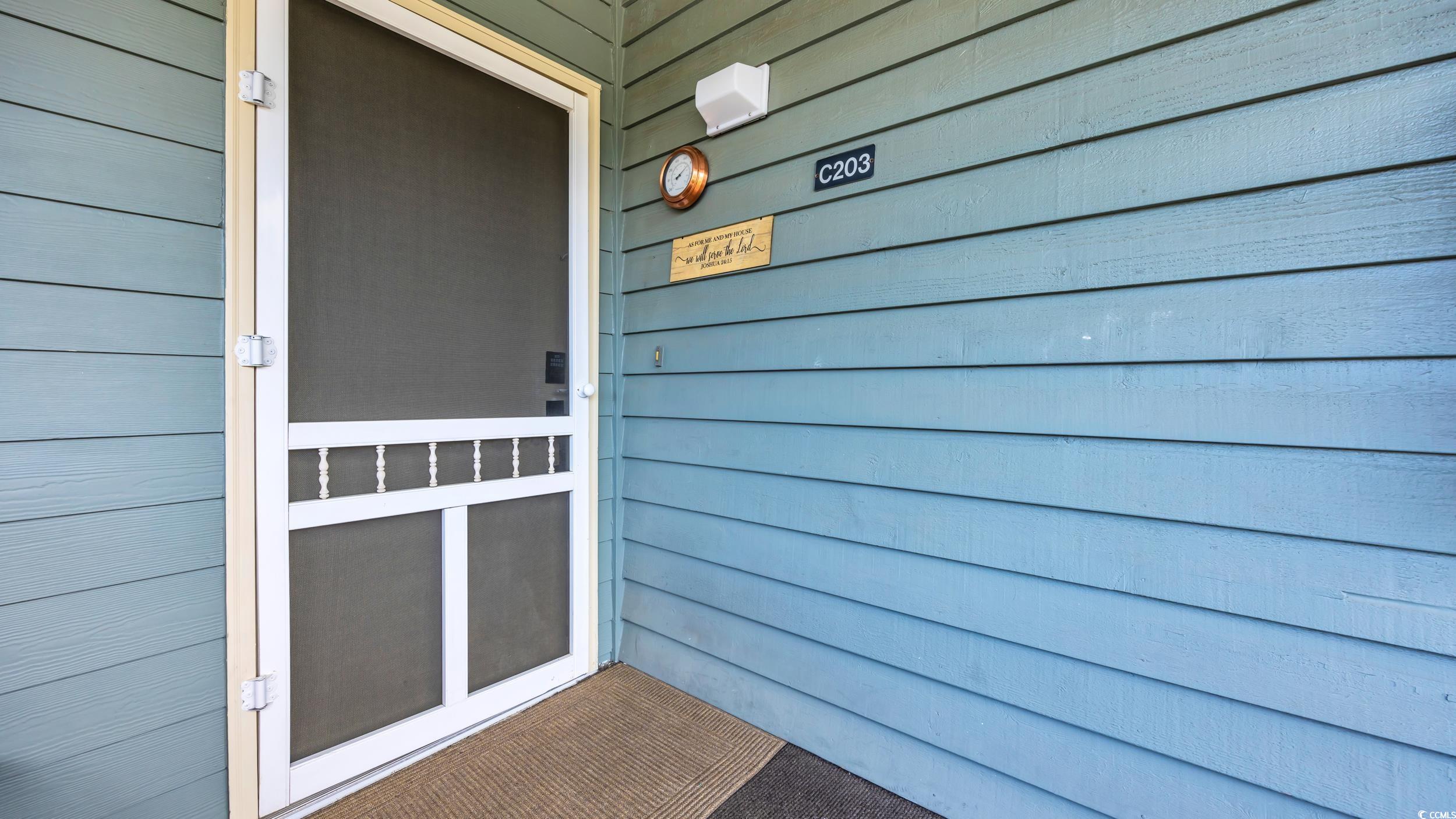 1101 Possum Trot Road, Unit C203 North Myrtle Beach, SC 29582 - Photo 6 of 29 View of property entrance