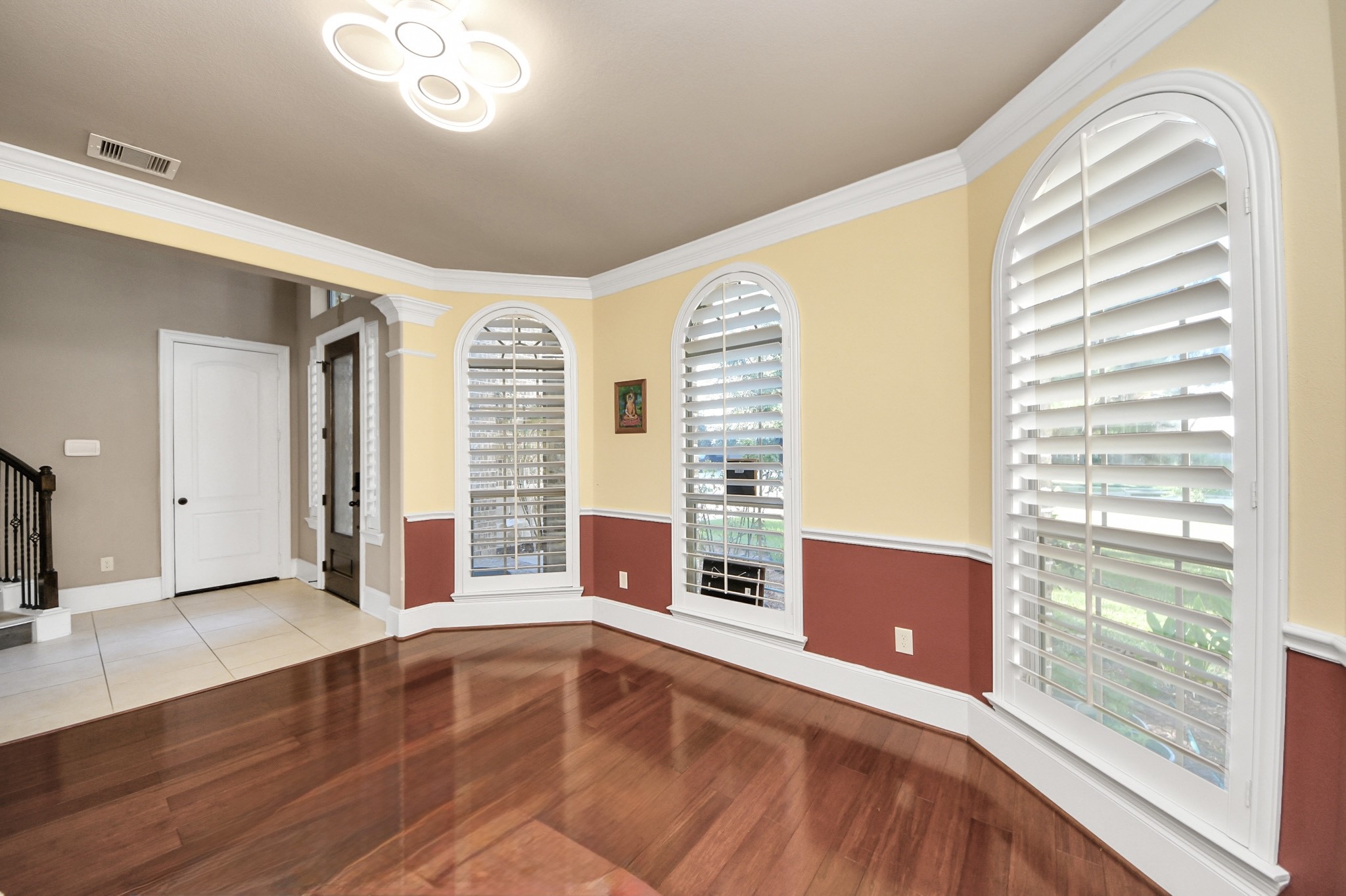 8447 Roland Canyon Drive Cypress, TX 77433 - Photo 10 of 48 a view of livingroom with furniture wooden floor and windows
