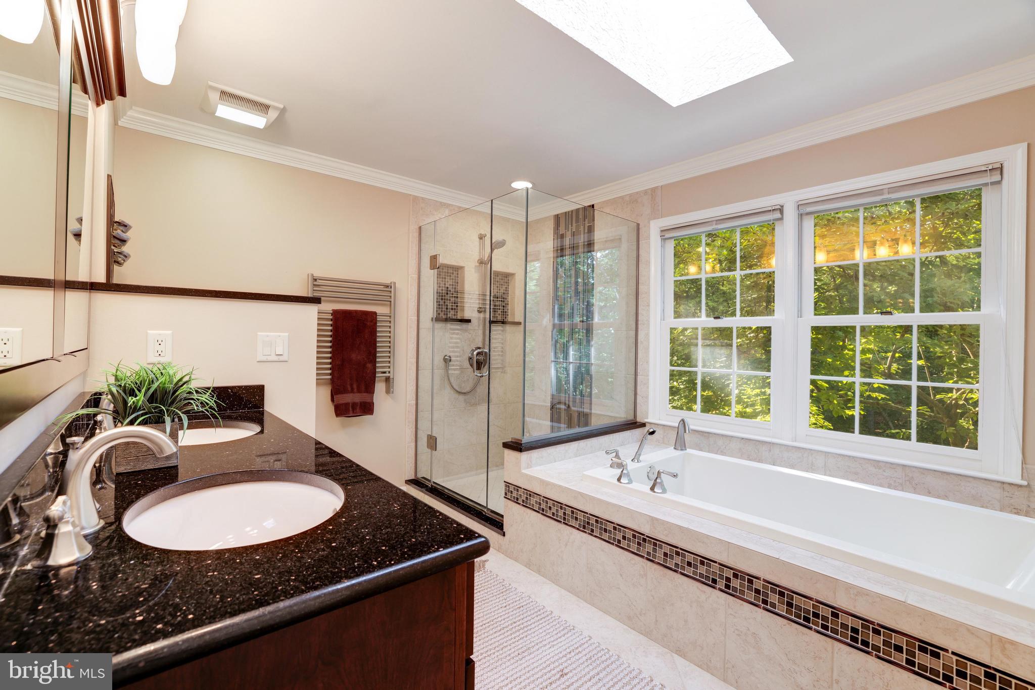 11913 State Rte 4707 Reston, VA 20191 - Photo 47 of 85 Primary Bathroom - Heated Floors