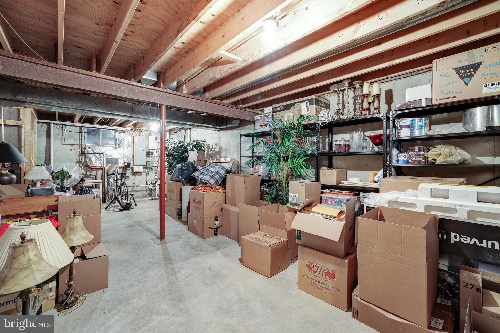 11913 State Rte 4707 Reston, VA 20191 - Photo 67 of 85 Unfinished Space - great for a fifth bedroom