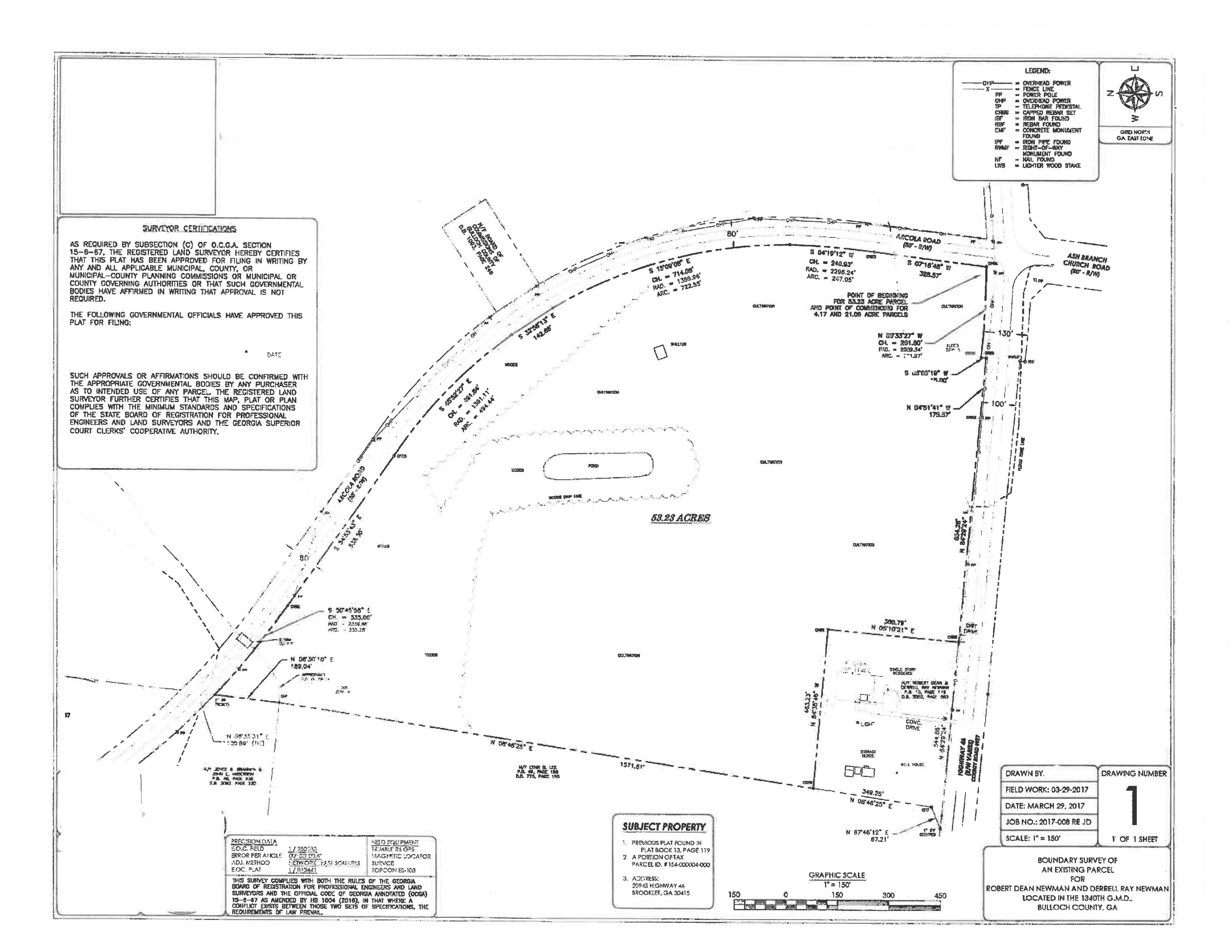 20945 Highway 46 Pembroke, GA 31321 - Photo 9 of 12 plat