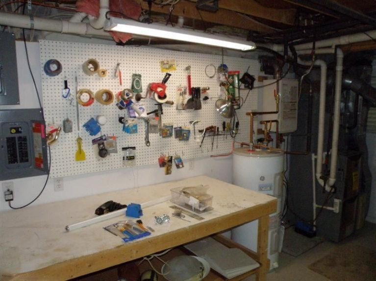 7105 West No Name Road Ludington, MI 49431 - Photo 16 of 28 Lower Level Workshop