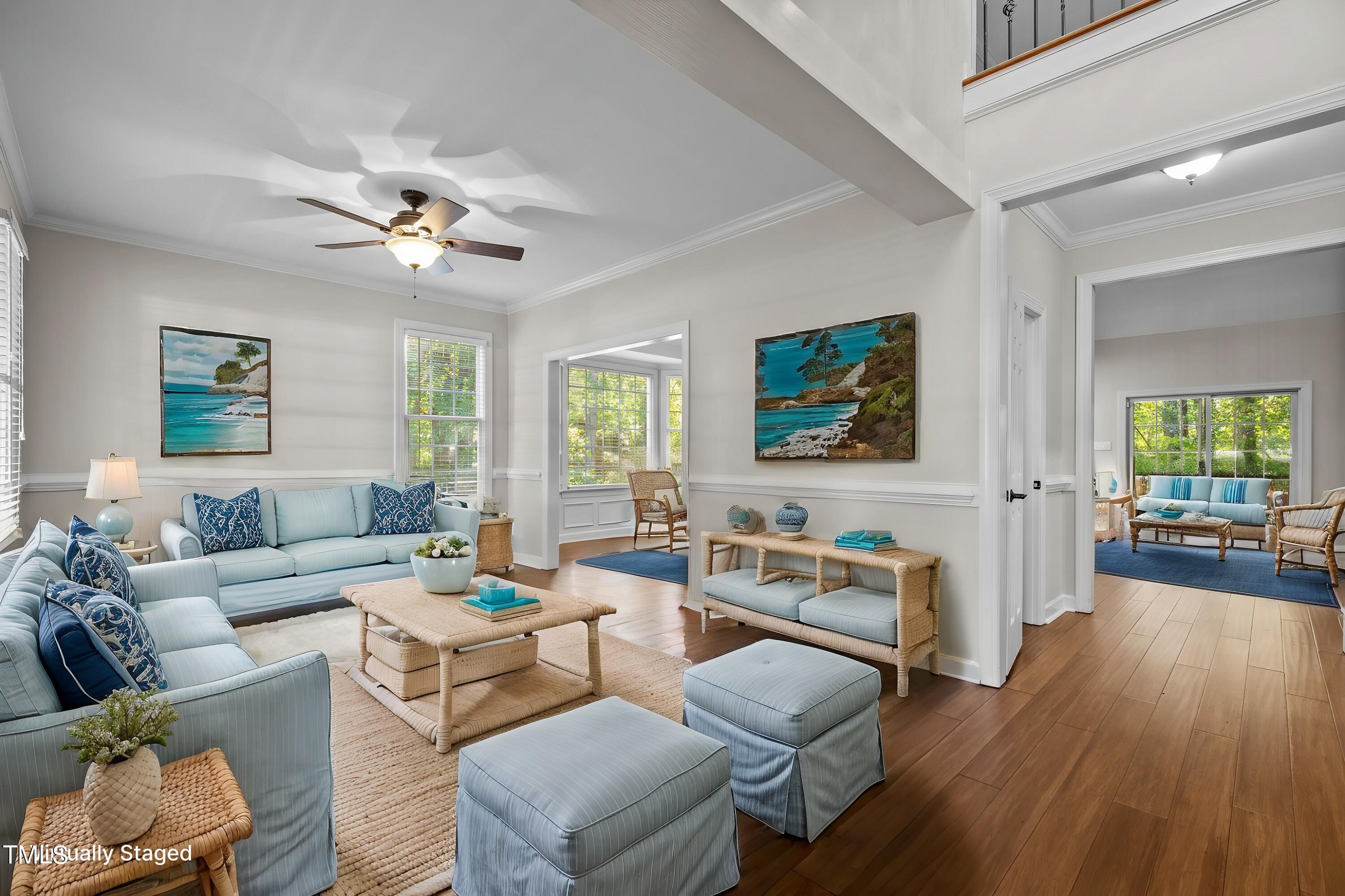7621 Wilderness Road Raleigh, NC 27613 - Photo 2 of 60 Living Room / Office Virtually Staged