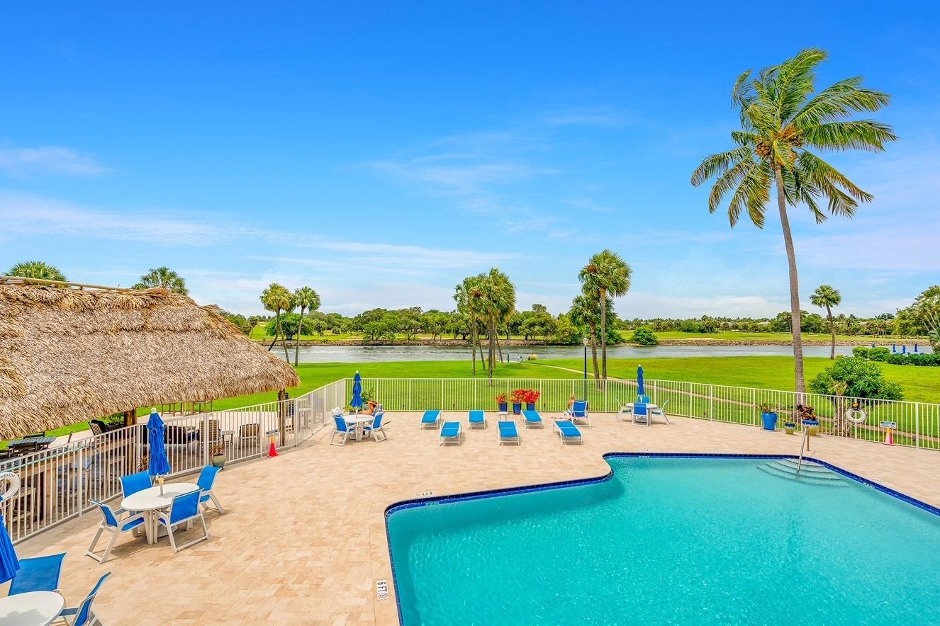 336 Golfview Road, Unit 411 North Palm Beach, FL 33408 - Photo 3 of 30 Gemini Pool and Tiki Hut photo 2021