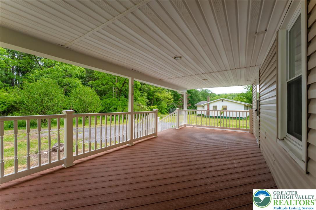 4618 Long Run Road Lehighton, PA 18235 - Photo 9 of 39 Covered Rear Porch