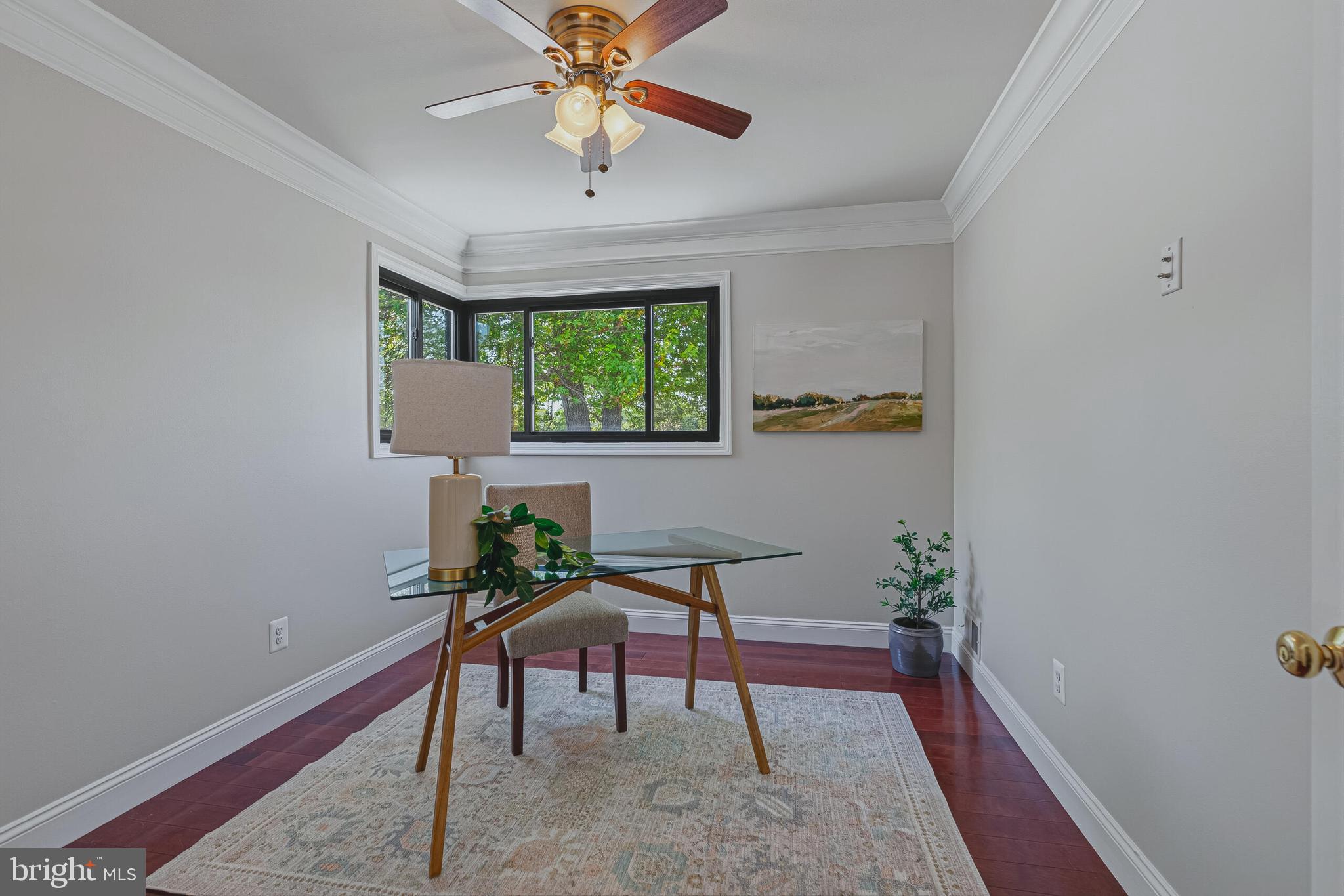 5917 Flanders Street Springfield, VA 22150 - Photo 21 of 40 a workspace with furniture and window
