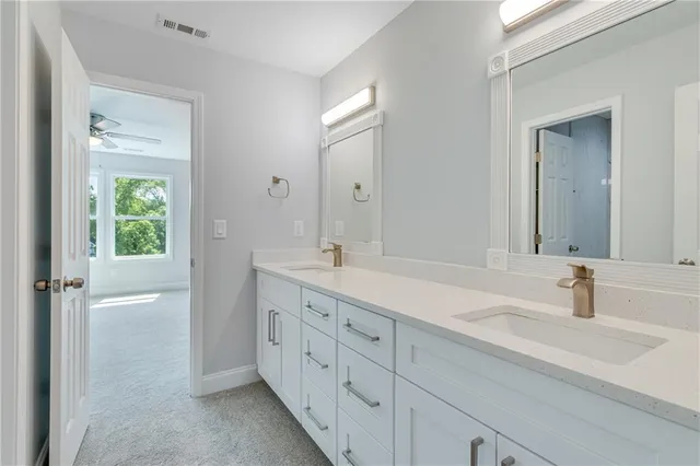 a view of a yard in front of a house with a yard