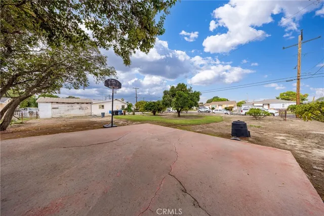 a view of a street with houses