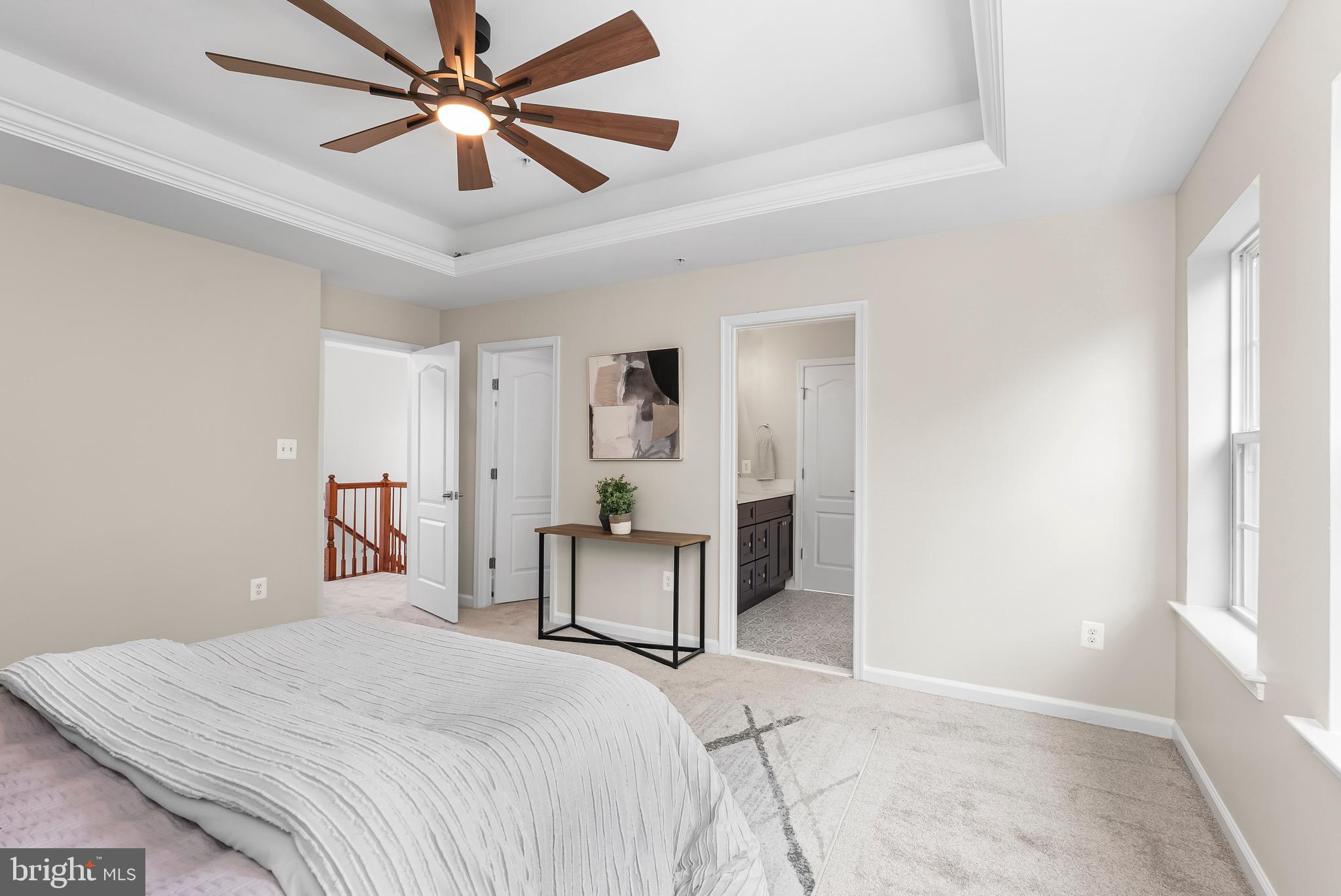 913 Sandy Run Road Middle River, MD 21220 - Photo 22 of 40 a bedroom with a bed and a chandelier