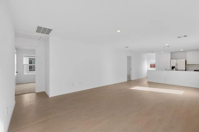 a view of empty room