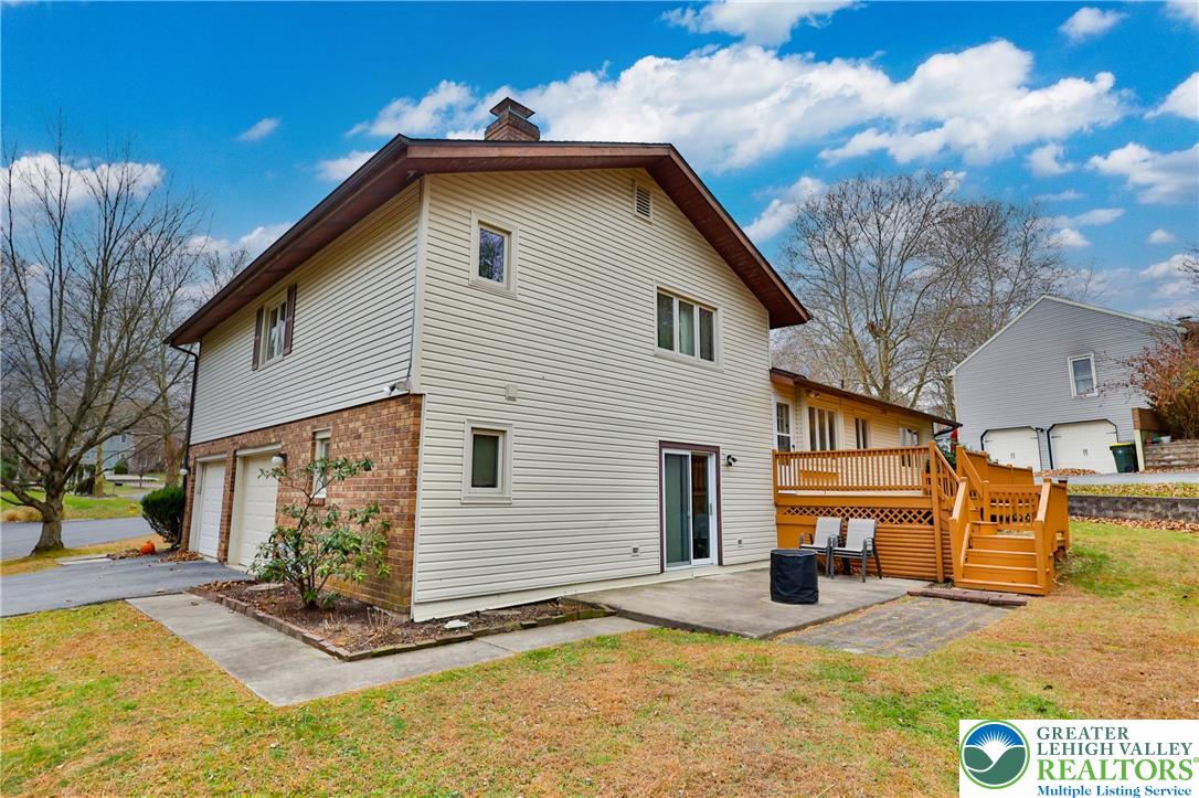 7933 Trails End Fogelsville, PA 18051 - Photo 29 of 32 a view of a house with snow on the roof