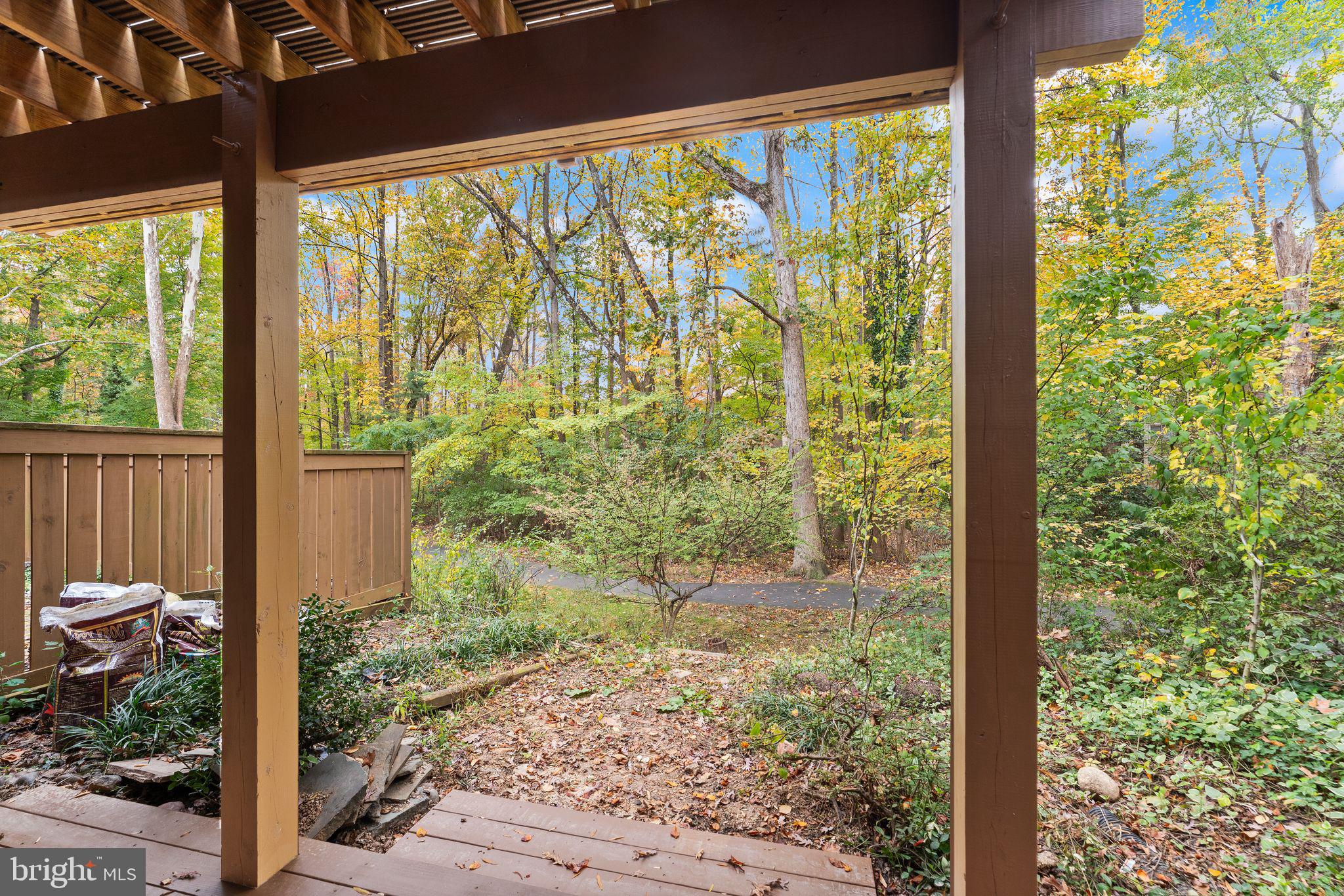 11917 Escalante Court Reston, VA 20191 - Photo 42 of 51 a view of a back yard from a porch