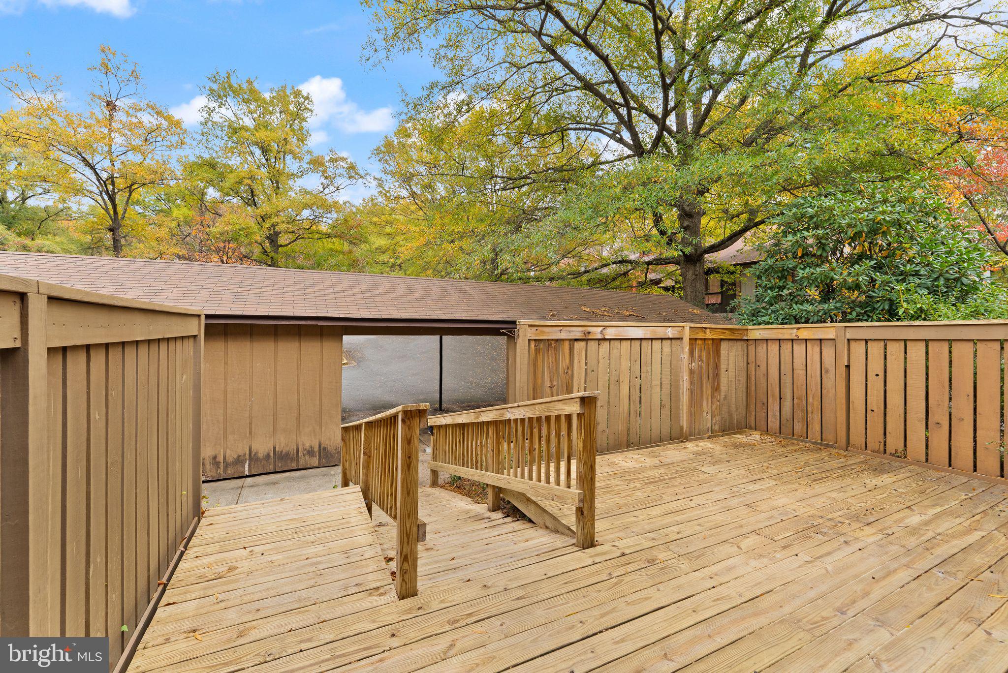 11917 Escalante Court Reston, VA 20191 - Photo 5 of 51 a view of wooden deck