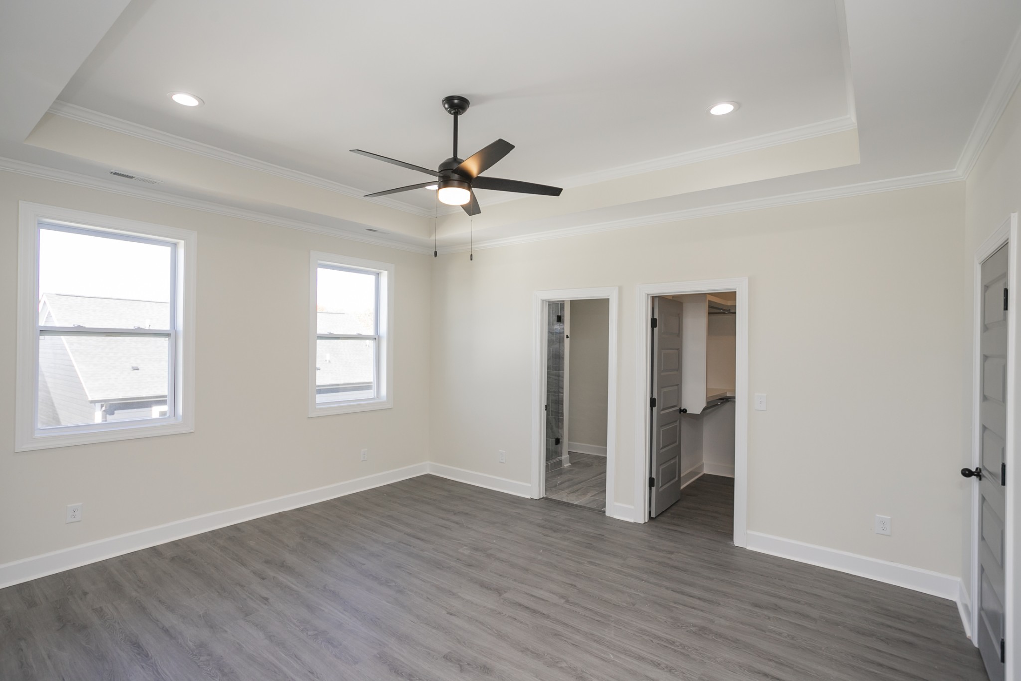 4344 Old Goins Road Nashville, TN 37211 - Photo 21 of 29 a view of an empty room with wooden floor and a window