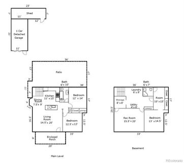 $570,000 | 3733 Sheridan Boulevard, Wheat Ridge, CO 80212