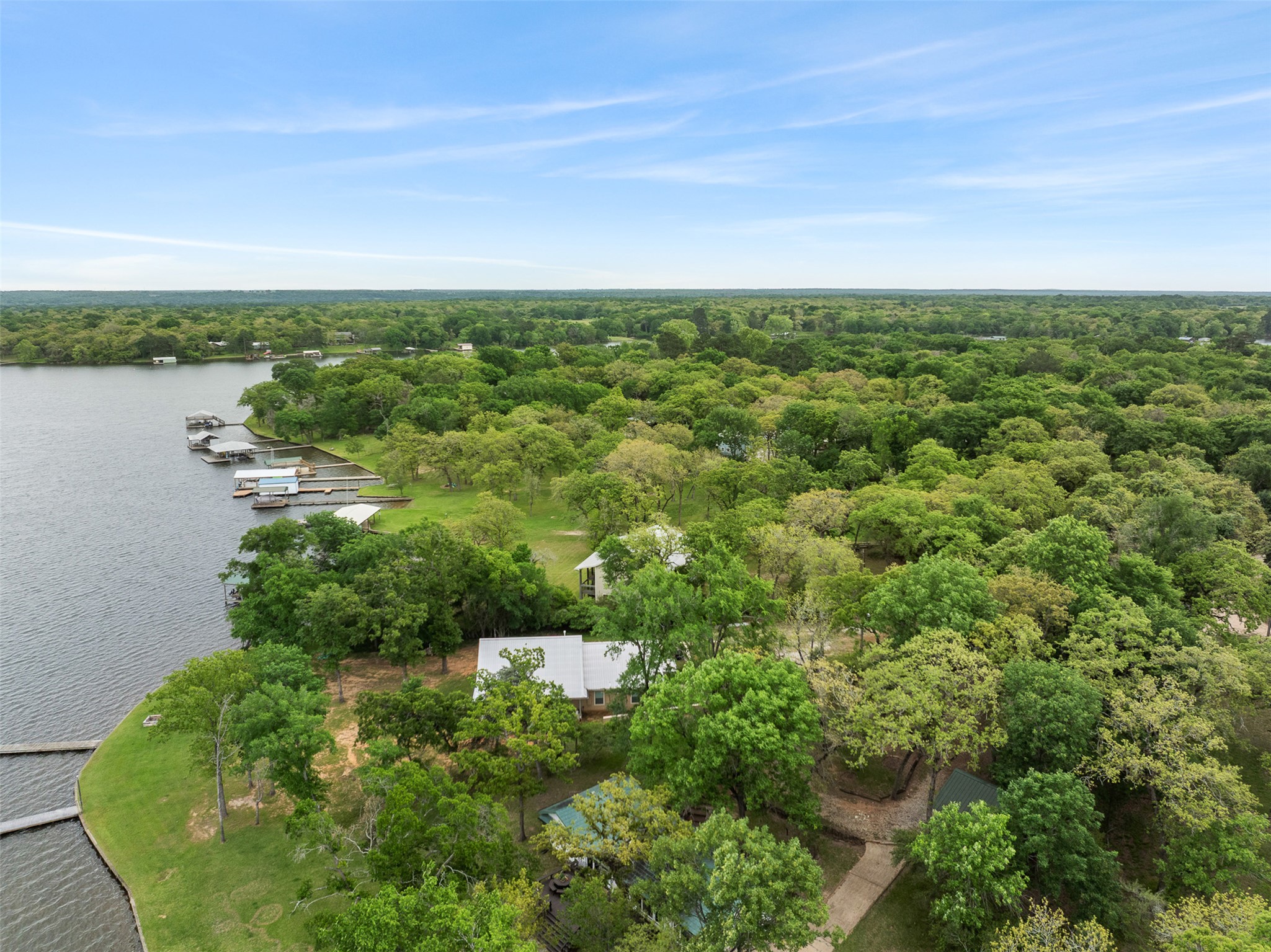 10959 Clyde Acord Road Franklin, TX 77856 - Photo 33 of 39 a view of a green field with lots of bushes
