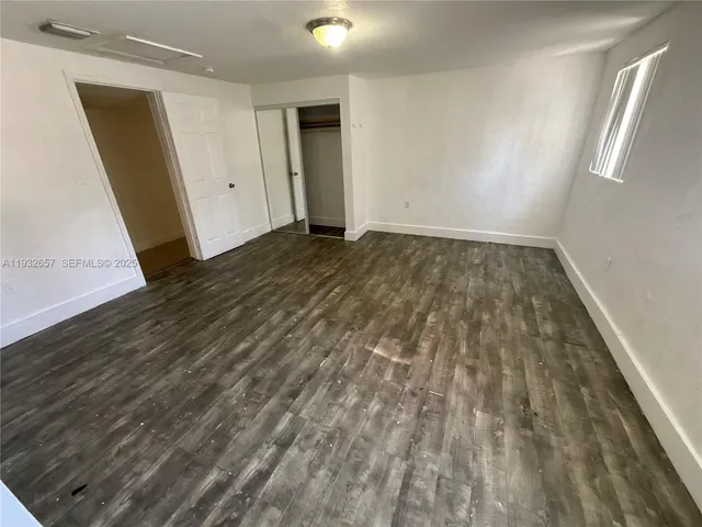 wooden floor in an empty room