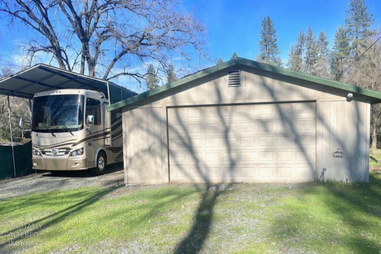 581 Haines Road Auburn, CA 95602 - Photo 17 of 52 Finished detached 24 x 40 huge workshop, storage, and work benches .